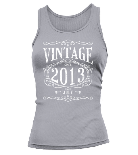 Vintage since July 2013 - Birthday Present Tank top Woman