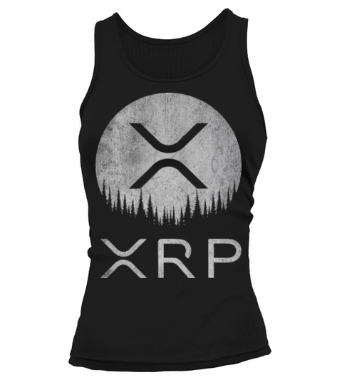 Vintage XRP Coin in The Moon Tank top Woman