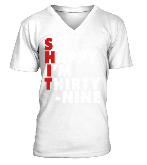 Funny Birth Age 20 Years Old Happy Im 20 V-Neck T-shirt