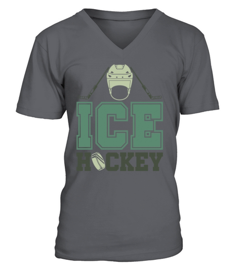 ice hockey team V-Neck T-shirt