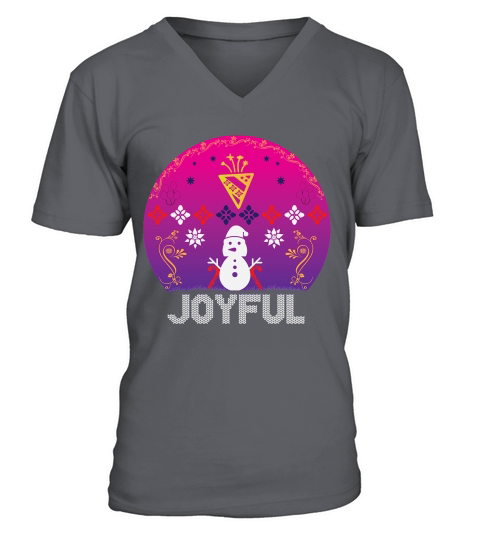 Joyful Shirt Joy Vintage Christian Tee V-Neck T-shirt
