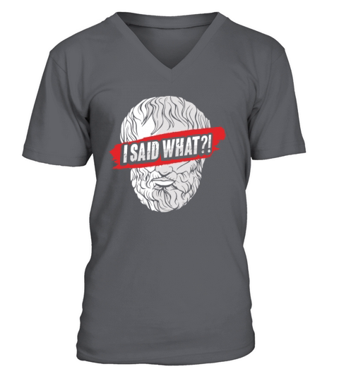 Socrates Philosophy Design for Philosophy Student V-Neck T-shirt