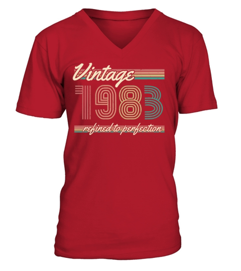 ST 1983 Vintage refined to perfection V-Neck T-shirt