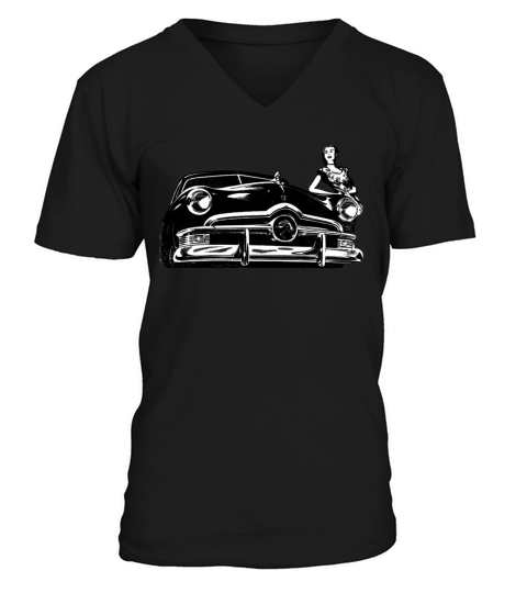 Vintage Oldtimer V-Neck T-shirt