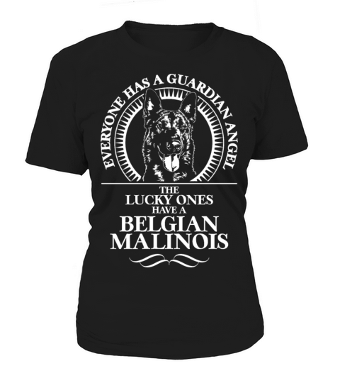 Belgian Malinois Guardian Angel Dog quote Women's T-Shirt