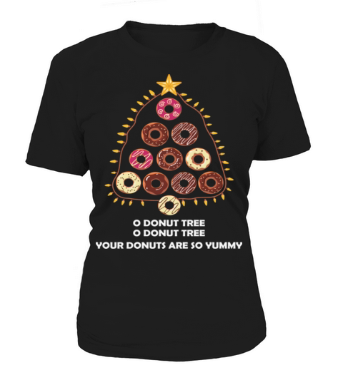 Donut Christmas Tree Women's T-Shirt