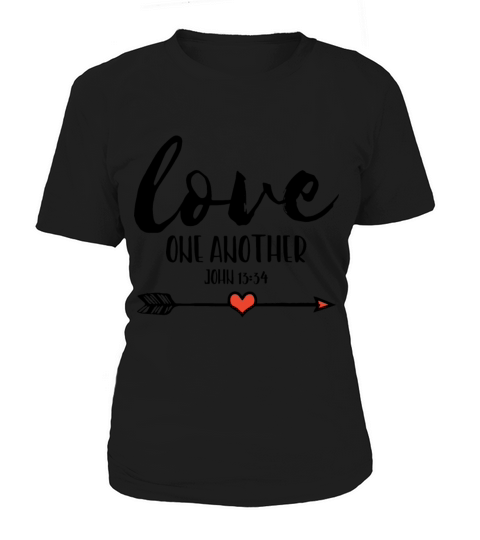 love one another john bible verse christian Women's T-Shirt