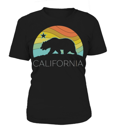 Retro California Bear Vintage Beach Cali Pride Women's T-Shirt