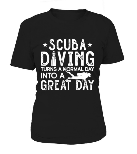 Scuba Diving Gift Underwater Lover Scuba Diver Women's T-Shirt