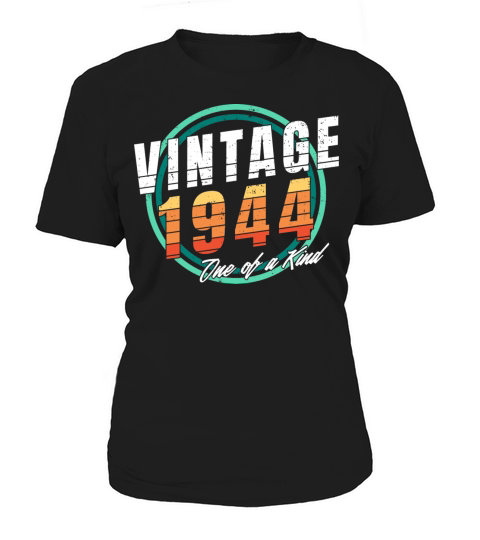 Vintage 1944 Shirt for Men Women 79 Year Old 79th Women's T-Shirt