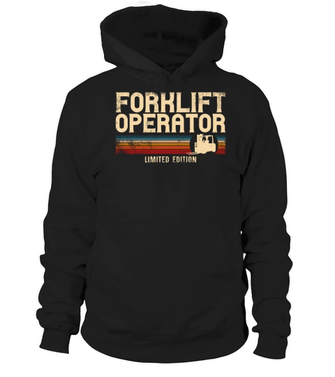 Certified Forklift Truck Operator Hoodie Unisex