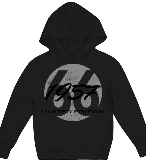 66th birthday men women 66 years 1957 vintage Kids Hoodie