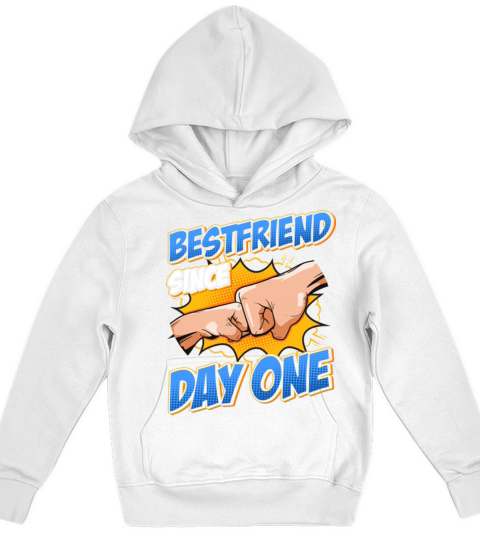 Best Friend Since Day One Father Son Matching Kids Hoodie