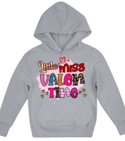 Little Miss Valentine Valentines Day Gifts704 Kids Hoodie