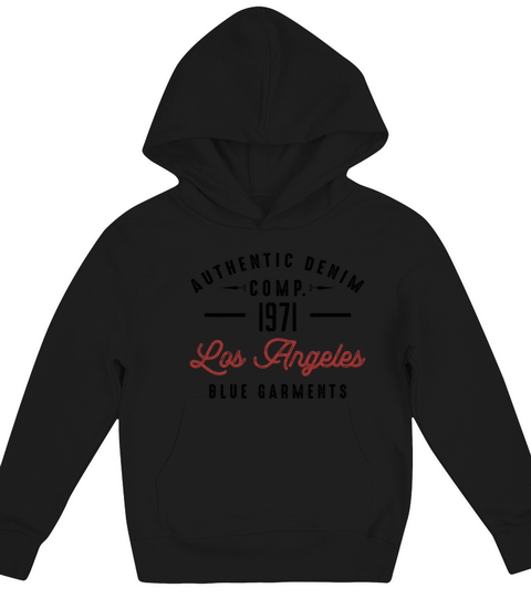 Los Angeles California Republic 1971 Vintage Kids Hoodie