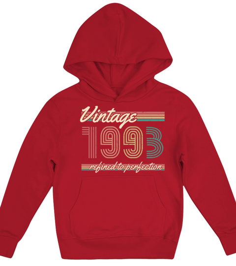 ST 1993 Vintage refined to perfection Kids Hoodie