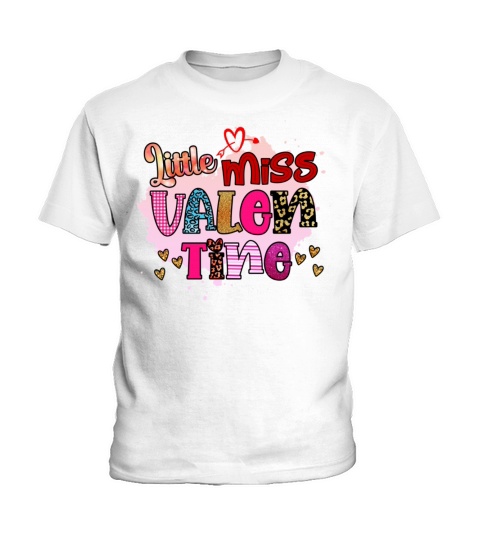Little Miss Valentine Valentines Day Gifts704 Kids T-Shirt