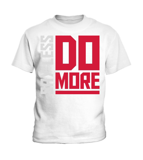 say less do more Kids T-Shirt
