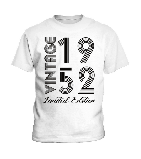 Vintage 1952 Vintage Birthday Retro Vintage Kids T-Shirt