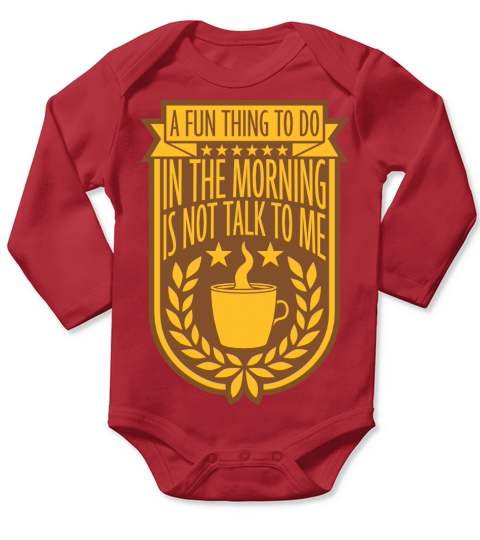 not talk to me Long Sleeve Baby One-Piece