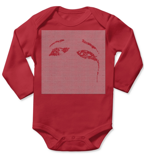 The Vintage Ohms 70S Style Long Sleeve Baby One-Piece