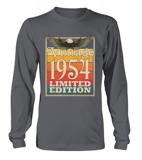 1954 Vintage Retro American Eagle Limited Edition Long sleeved Unisex