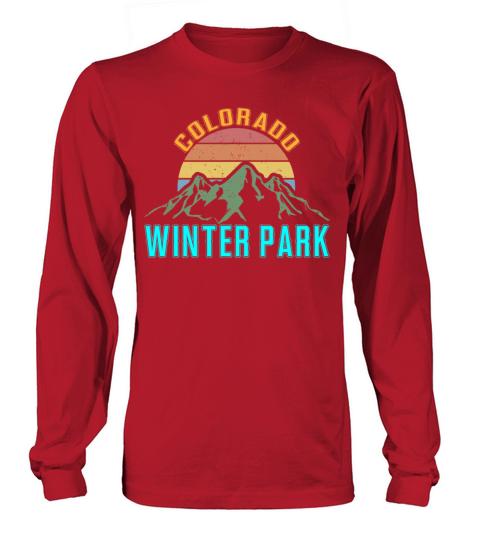 Colorado Winter Park Wildlife Bear Adventure Long sleeved Unisex