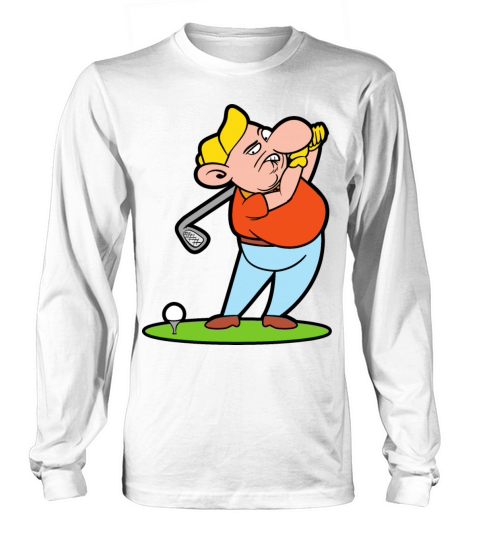 Golf Player Golfer Sports Game Long sleeved Unisex