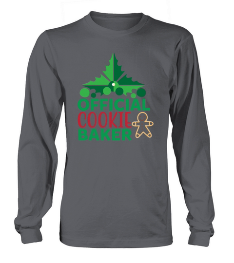 Official Cookie Baker Long sleeved Unisex