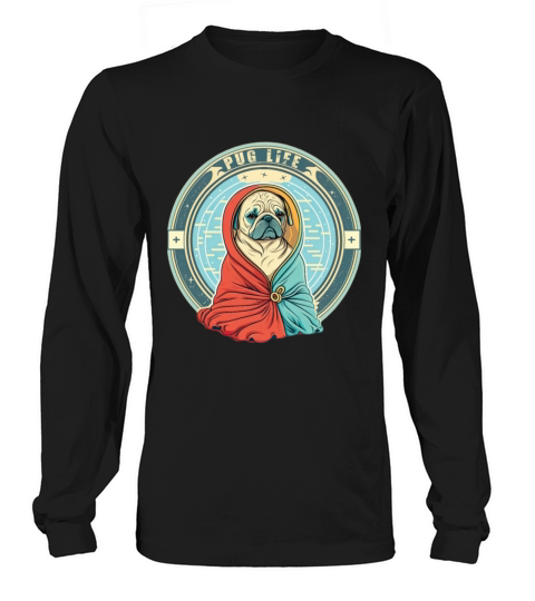 Original Pug Life vintage Long sleeved Unisex