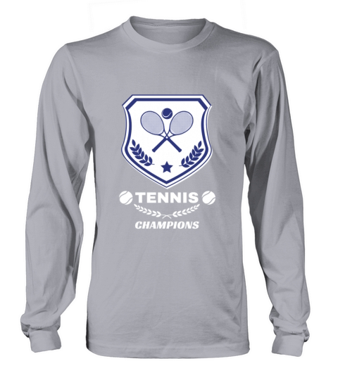 tennis champion Long sleeved Unisex