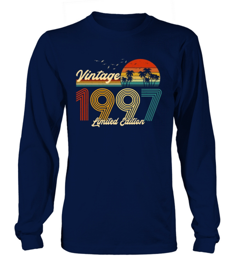 Vintage 1997 Limited Edition Gift for Birthday Long sleeved Unisex