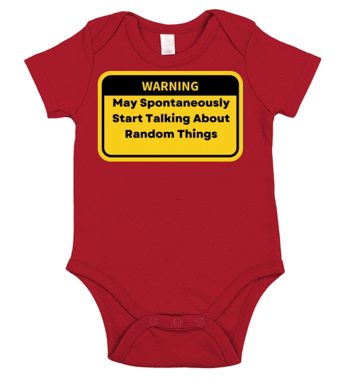 ADHD Joke Short Sleeve Baby One-Piece