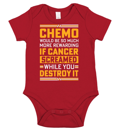 Chemo would be so much more rewarding if Cancer Sc Short Sleeve Baby One-Piece