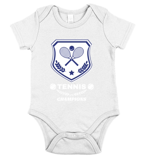 tennis champion Short Sleeve Baby One-Piece