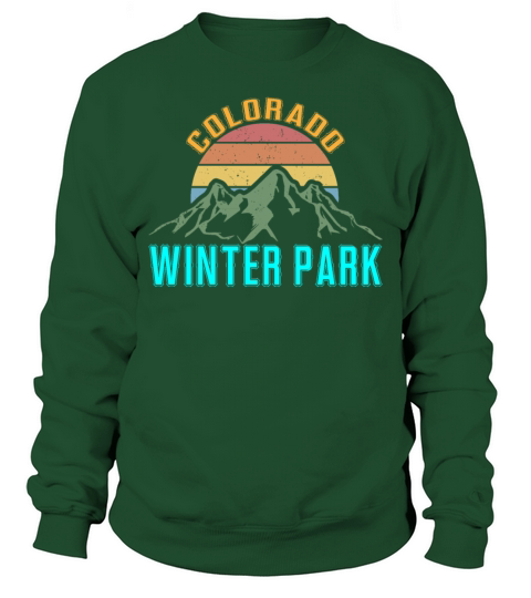 Colorado Winter Park Wildlife Bear Adventure Sweatshirt Unisex