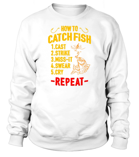 Funny fishing Sweatshirt Unisex