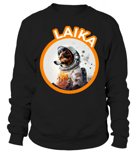Laika Dog Space product Vintage CCCP Soviet Russia Sweatshirt Unisex