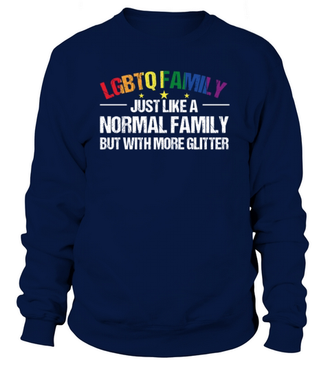 LGBTQ Family Gay Pride Month Rainbow Sweatshirt Unisex