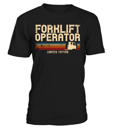 Certified Forklift Truck Operator T-Shirt Unisex