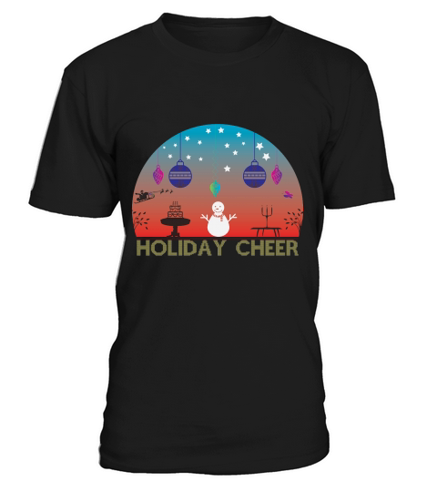Cheerleading Christmas T Shirt Spreading Holiday Cheer T-Shirt Unisex