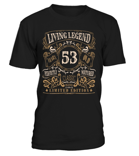 Retro Vintage Birth Whiskey Age 53 Years Old T-Shirt Unisex