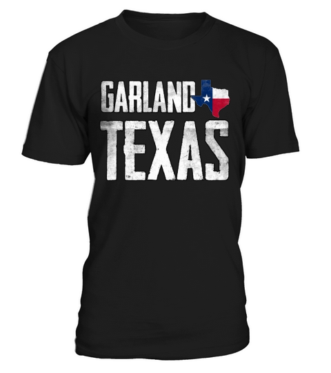 Vintage Garland Texas Flag T-Shirt Unisex