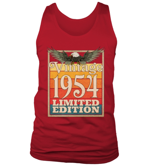 1954 Vintage Retro American Eagle Limited Edition Tank Top Unisex