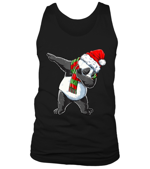 Dabbing Panda Santa Christmas Kids Boys Men Xmas B Tank Top Unisex