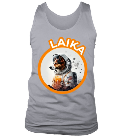 Laika Dog Space product Vintage CCCP Soviet Russia Tank Top Unisex