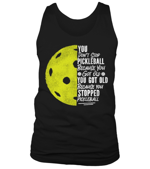 Pickleball Grandma Grandpa Vintage Tank Top Unisex