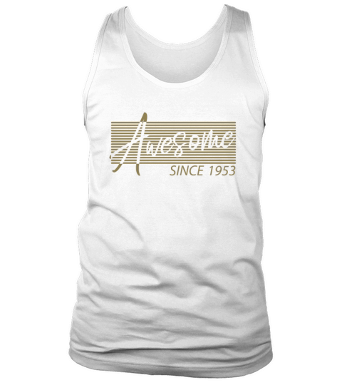 Vintage 1953 Birthday Awesome 70 Years Grandpa Tank Top Unisex