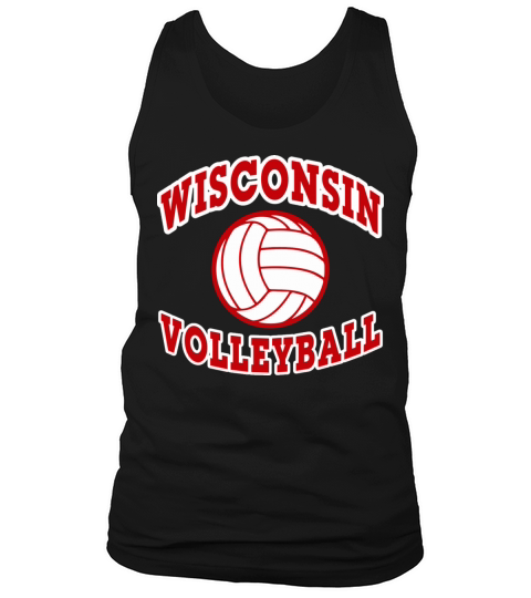 Wisconsin Volleyball Classic Style Tank Top Unisex