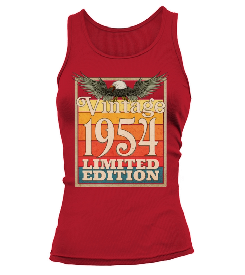 1954 Vintage Retro American Eagle Limited Edition Tank top Woman